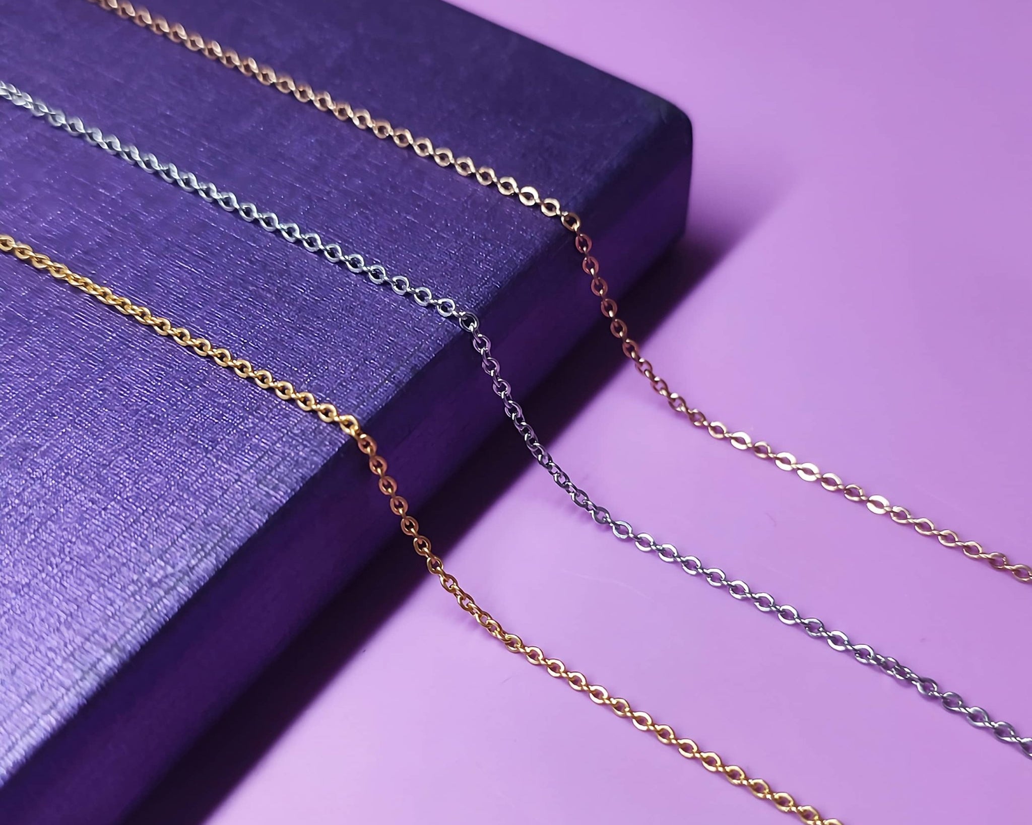 Full Necklace Link Chain for Pendant - Chains by Belle Fever