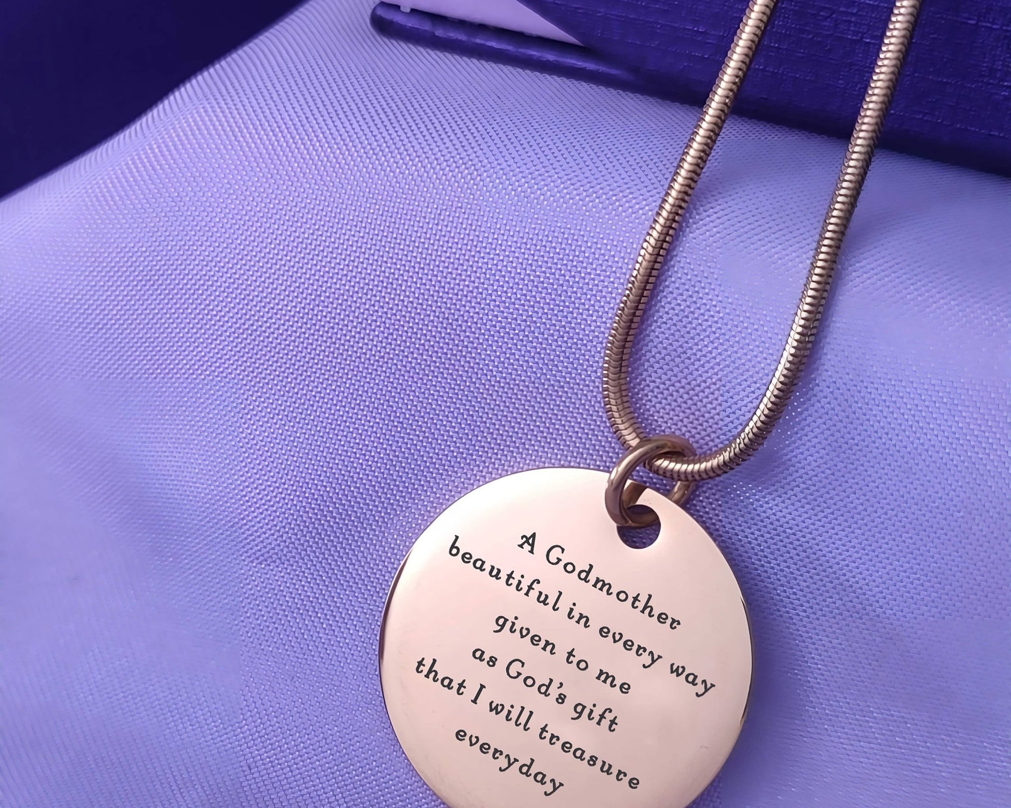 Godmother Necklace - Mothers Jewellery by Belle Fever