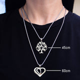 Hearts of Love Necklace - Mothers Jewellery by Belle Fever
