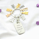 Kids Love Handwriting Keyring Tag - (1 Silver Charm Included) - Keyrings by Belle Fever