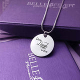 Live Laugh Love Necklace (Not Personalised) - Mothers Jewellery by Belle Fever