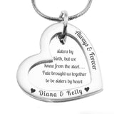Love Forever Handwriting Necklace - Mothers Jewellery by Belle Fever