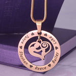Mothers Love Necklace - Mothers Jewellery by Belle Fever