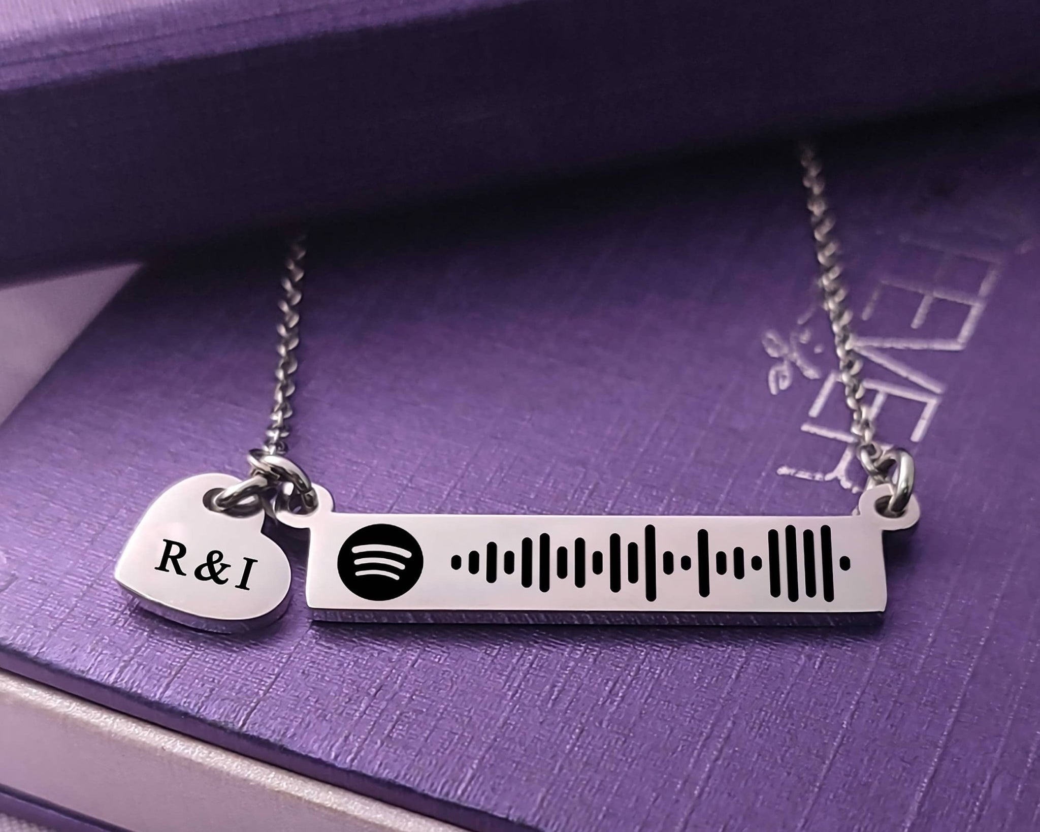 Personalised Music Bar Necklace by Belle Fever - Music Tags by Belle Fever