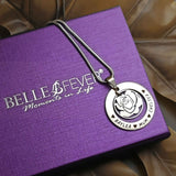 Rose Family Necklace - Mothers Jewellery by Belle Fever