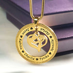 Sparkling Mothers Love Necklace - Mothers Jewellery by Belle Fever