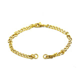 Split Curb Chain for Name Bracelet - Chains by Belle Fever
